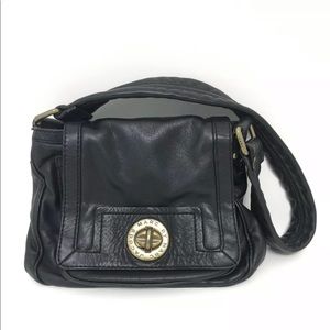Marc by Marc Jacobs Black Leather Shoulder Bag